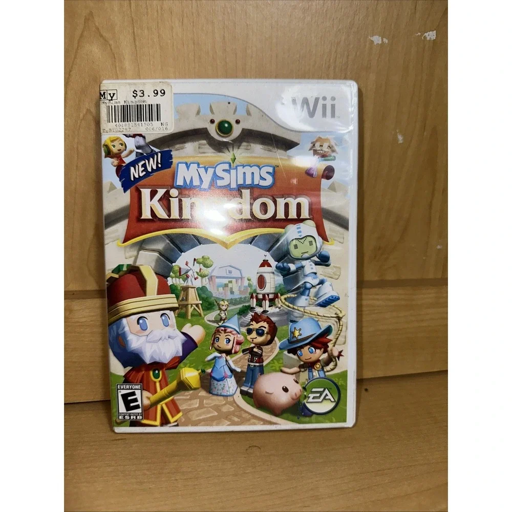 MySims Kingdom (Nintendo Wii, 2008)/ CIB/ TESTED AND WORKS